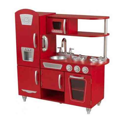 Игровой набор KIDKRAFT Кухня из дерева Винтаж, красный (Red Vintage Kitchen) арт. 995105854