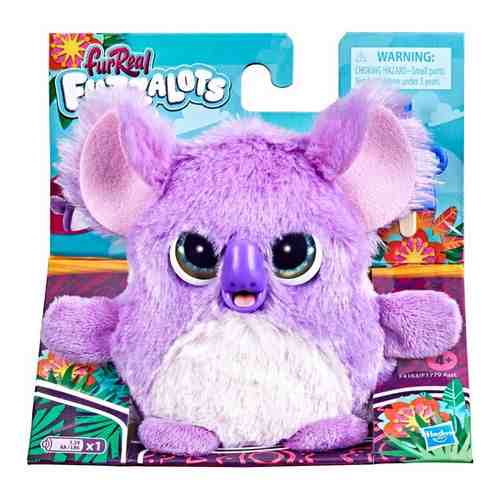 Интерактивная мягкая игрушка FurReal Friends Fuzzalots Коала F4163, фиолетовый арт. 101507467187