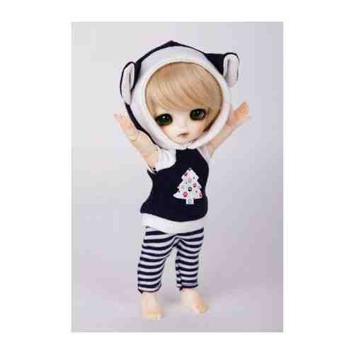 Комплект одежды Luts TDF Baby Cat Set (Малыш-кошка: цвет тёмно-синий для кукол БЖД Латс) арт. 101410501618