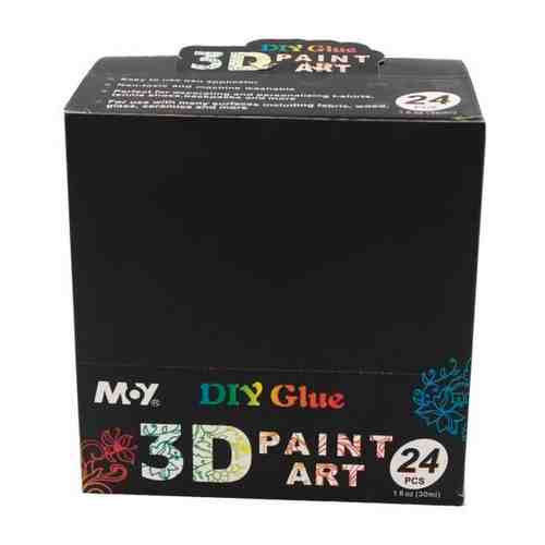 Краска для создания объёмных рисунков на клеевой основе 3D Paint Art. арт. 101444990372