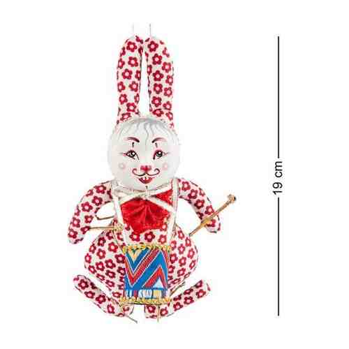 Кукла подвесная Кролик с барабаном RK-467 113-703260 арт. 1449559425