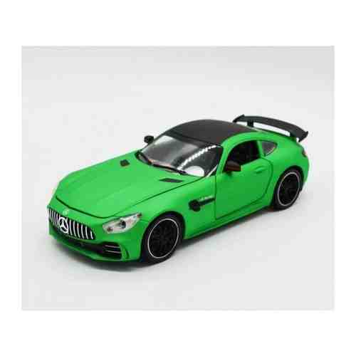 Машинка металлическая инерционная Mercedes-Benz GT63 AMG (зеленая) 1:24 арт. 101465144470