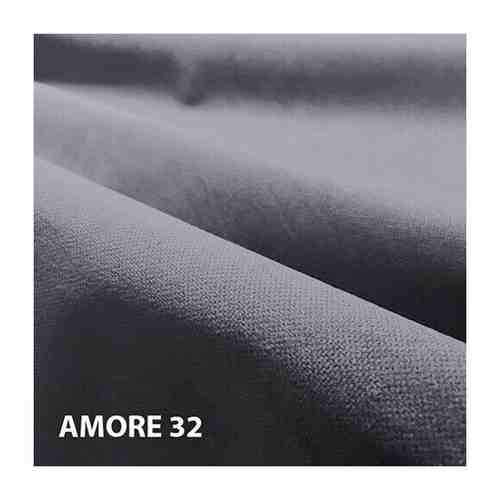 Мебельная обивочная ткань Велюр amore 32 anthracite, антрацит арт. 1754945834
