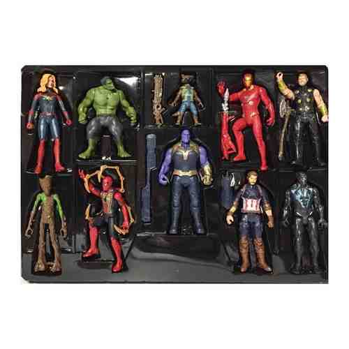 Мстители Марвел - набор из 10 фигурок с аксессуарами Marvel арт. 101510406095