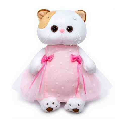 Мягкая игрушка BUDI BASA Кошечка Ли-Ли в розовом платье 24 см арт. 1404566178