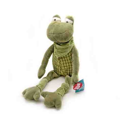 Мягкая игрушка Jackie Chinoco Зеленая лягушка Тони 25 см арт. 100870299190
