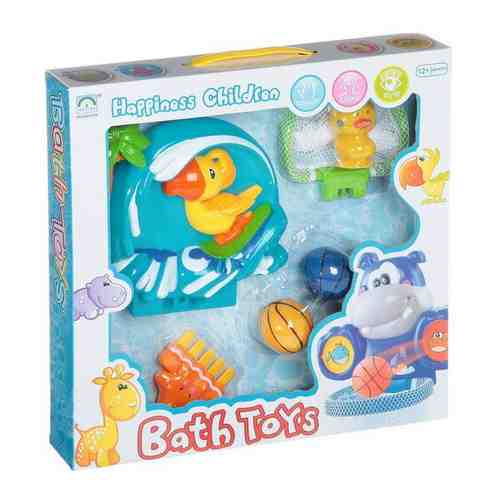 Набор игрушек для ванной Shantou с сеткой, коробка (Н51153) арт. 101134725489