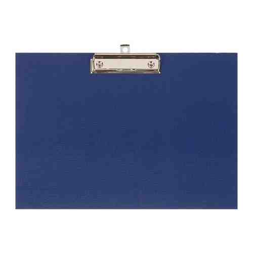 Папка-планшет Attache (А4, до 100 листов, картон/бумвинил, горизонтальная) синяя арт. 101268321661