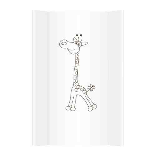 Пеленальная доска Alberomio Жирафик Белый, 70см*47см арт. 101352423728