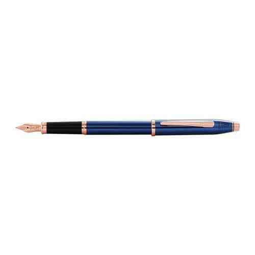 Перьевая ручка Cross Century II Translucent Cobalt Blue Lacquer, перо F арт. 101459630779