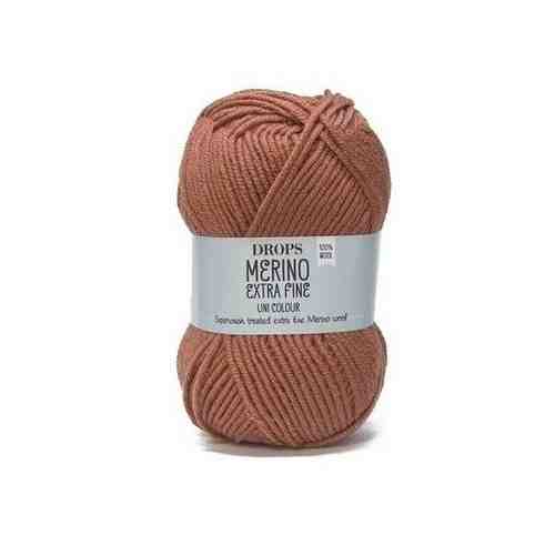 Пряжа DROPS Merino Extra Fine Цвет.42, бежевый, оранжевый, 4 мот., мериносовая шерсть - 100% арт. 101649460637