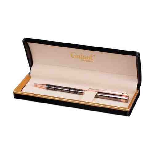 Ручка подарочная шариковая GALANT Vitznau, корпус серый с золотистым, золотистые детали, пишущий узел 0,7 мм, синяя, 141664 арт. 101092872260