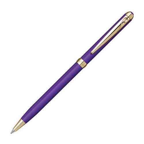Ручка шариковая Pierre Cardin SLIM. Цвет - фиолетовый. Упаковка Е арт. 101271697611