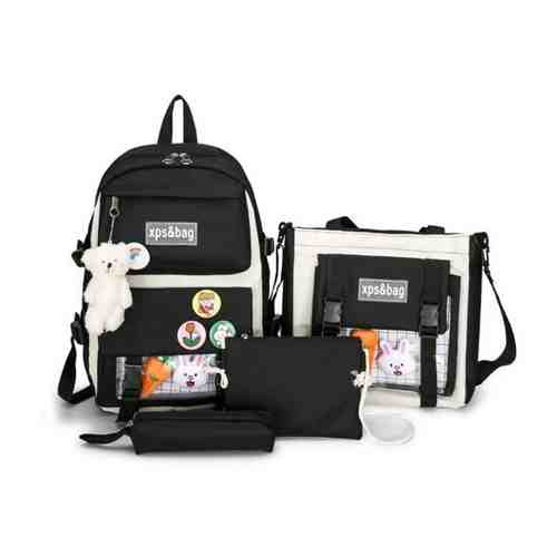 Рюкзак комплект 4 в 1/ранец школьный для мальчиков/для девочек/портфель/сумка/пенал/для подростков арт. 101534696072