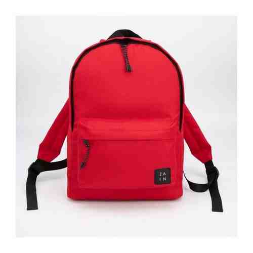 Рюкзак, отдел на молнии, наружный карман, цвет красный арт. 1449398043