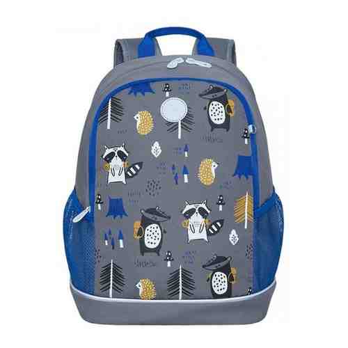 Рюкзак школьный Grizzly RG-163-8/1 серый арт. 841494772